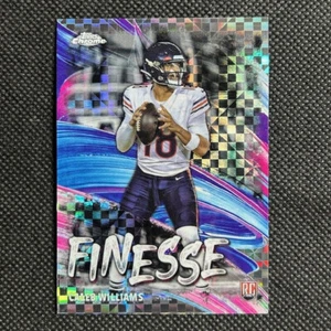 2024 Topps Chrome - Finesse Caleb Williams #F-1 X-Fractor (RC) Rookie Bears - Foto 1 di 2