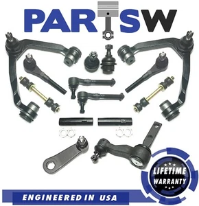14pc for F150 F250 Lincoln Navigator Front Upper Control Arm Idler Sway Bar - Picture 1 of 3