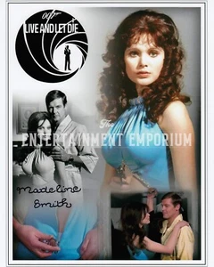 Madeline Smith - LIVE AND LET DIE Signed Photograph 09 JAMES BOND - Picture 1 of 1