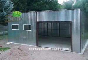 7,5x3 Schuppe Container Metallgarage Stahlhalle HALLE Zelthalle KFZ LAGER * - Bild 1 von 3