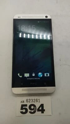 HTC One PN07100 Android 4.7" Smartphone white, 32GB Memory. (Three Network) - Image 1 of 4