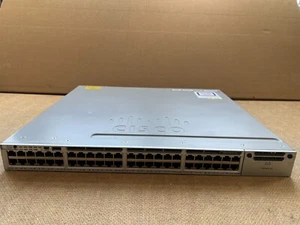 WS-C3850-48P-L Cisco Catalyst 3850 48 Port PoE LAN Base - Bild 1 von 4