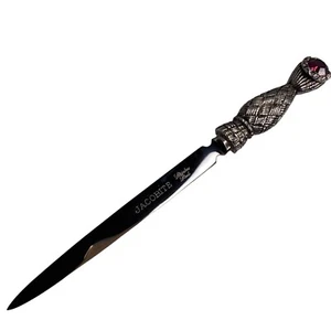 Jacobite Letter Opener 7” Stainless Steel Purple Stone - Picture 1 of 12