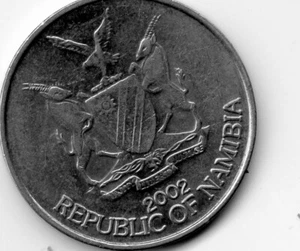 Afrika: Republik Namibia 10 Cents 2002 - Bild 1 von 2