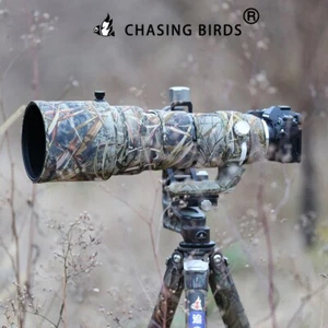 CHASING BIRDS camouflage waterproof lens coat for Olympus 150 400 F4.5 len cover - Picture 1 of 60