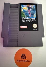 Isolated Warrior Nintendo Nes Game Cart PAL A UK Version gereinigt & getestet
