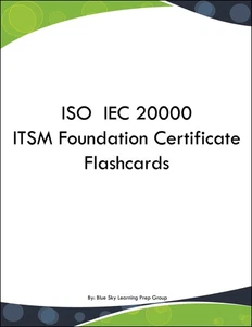 ISO IEC 20000 ITSM Foundation Certificate Flashcards - Picture 1 of 1