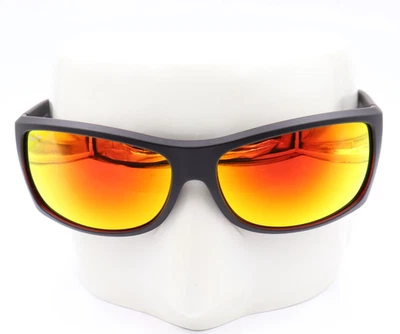 Nuevas gafas de sol Maui Jim Hawaii Lava EQUATOR negras/rojas MJ0848S-003/RM848-02 $279 Foto 1 de 4