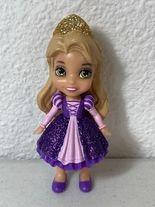 Disney - Tangled - Rapunzel - 3,5" Mini Toddler Doll Figur Sparkle Collection - Bild 1 von 6