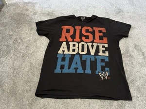 Camiseta WWE John Cena Para Hombre Mediana Negra Rise Above Hate - Imagen 1 de 6