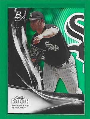 2016 Bowman Platinum Baseball Next Generation Green 32/99 Carlos Rodon #NG-7 - Imagem 1 de 3