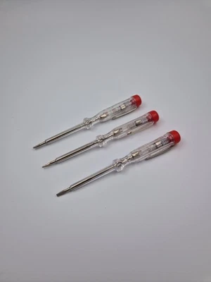 STROMPRÜFER 120-250V 140MM Phasenprüfer Spannungsprüfer Schraubendreher NEU - Bild 1 von 4