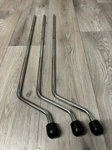 Yamaha Floor Tom Drum Bein Ständer Ersatzteile/Hardware x3 #OX75 - Bild 1 von 5