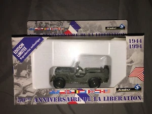 Solido 50th Anniversary of the Liberation of France 4494/11 Jeep US Military - Picture 1 of 3
