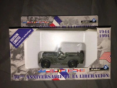 Solido 50th Anniversary of the Liberation of France 4494/11 Jeep US Military - Image 1 of 3