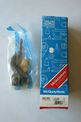 NUEVO DE LOTE MCQUAY-NORRIS EXTREMO DE BARRA DE DIRECCIÓN ES2197R SE ADAPTA A CHRYSLER DODGE MITSU PLY Foto 1 de 2