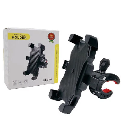 Bike Motorcycle MTB ATV Handlebar Free Rotation Bicycle Mount Holder Bracket - Image 1 of 4