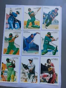 1996 Futera World Cup Cricket 23/100 Cards - (All the top cricket nations) NM - Picture 1 of 6