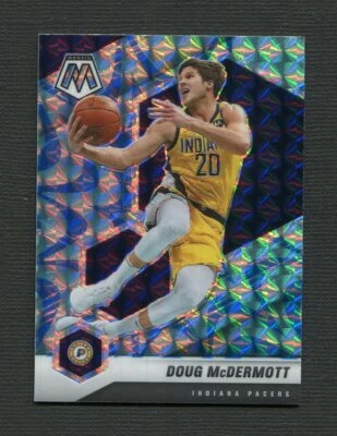 2020-21 Panini Mosaic BLUE REACTIVE #150 Doug McDermott - Pacers - Image 1 of 2