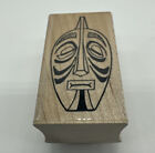 African Mask Embossing Arts 1999 Great Detail 993-C Rubber Stamp Hard To Find
