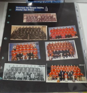 History of the Stanley Cup Montreal Canadiens Magazine clipping - Picture 1 of 2