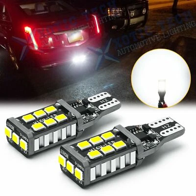 Para Cadillac XTS 2013-2019 921 912 LED Estroboscópico Retroceso Bombillas Canbus Foto 1 de 4