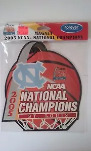 North Carolina Tar Heels 2005 NCAA National Champions Large Magnet NIP ACC - Picture 1 of 1