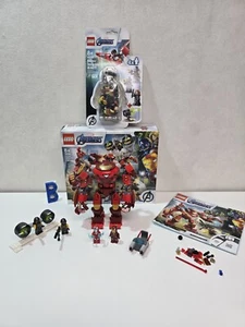 Lego Super Heroes 76164 Iron Man Hulkbuster vs. Agente A.I.M.- usado + 40418 - Imagen 1 de 12