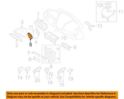 Medidor de velocímetro usado se adapta a: Mazda RX8 2005 Cluster MT grado A Foto 1 de 3