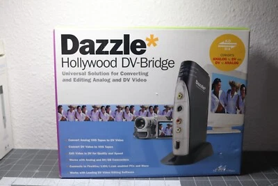 Vídeo digital Dazzle Hollywood DV-Bridge conversão analógica para DV DM-2200 funcionando - Imagem 1 de 2