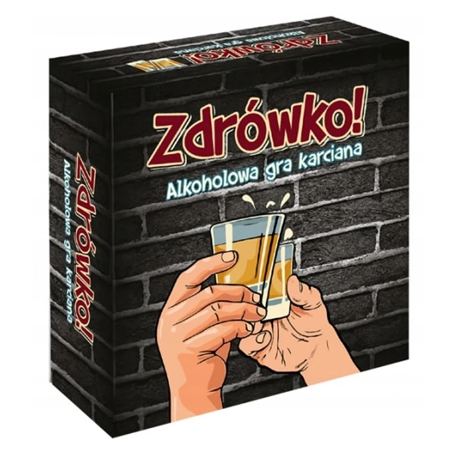 Zdrówko! Polska Gra Alkoholowa Planszowa Towarzyska Imprezowa Prezent Domówka - Image 1 of 1