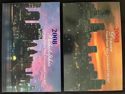 2008 US Mint Uncirculated Complete Set Denver and Philadelphia  - Image 1 of 4