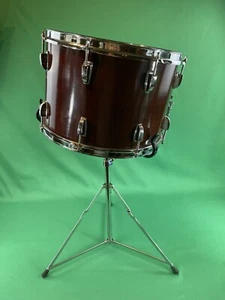 Ludwig 15x10 Keystone Badge 1963 Mahogany Parade/Concert Snare Drum NICE!! - Picture 1 of 19