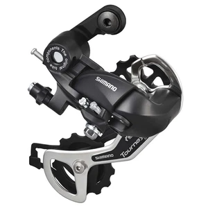 Deragliatore Posteriore Shimano Tourney TY300 6/7v Nero OEM - Foto 1 di 2
