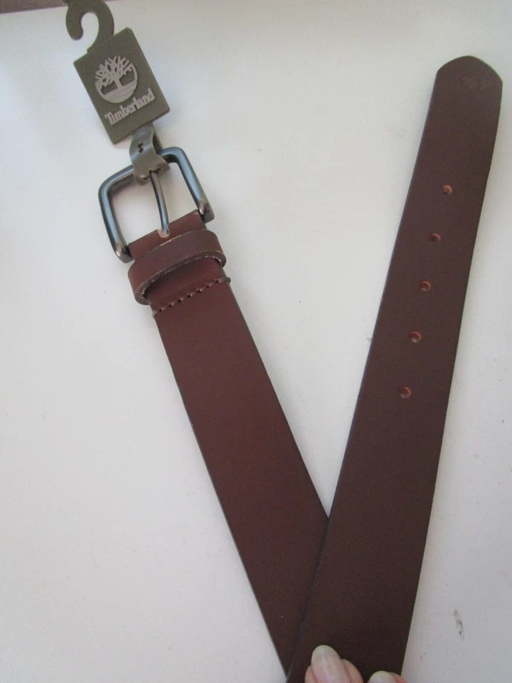 Timberland Mens 35mm Classic Jean Belt Brown 34