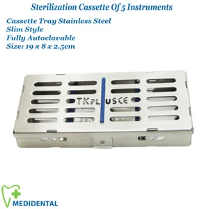 Sterilizzazione Cassetta Per 5 Strumenti Hold Slim Stile Completamente Nuovo - Bild 1 von 1