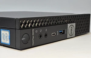 Dell Optiplex 5070 Micro i5-9500T @ 2.20Ghz 8GB 256GB NVMe Win 11 Pro - Picture 1 of 7