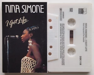 NINA SIMONE - I GOT LIFE (DESIGN DSK118) 1987 UK CASSETTE TAPE - Picture 1 of 3