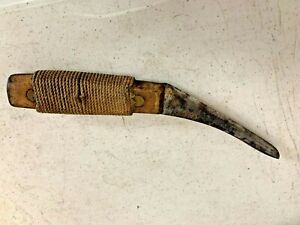 Vintage Case xx Fixed Blade 5" Skinner Hunter Knife Worn Blade Walnut 