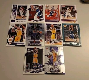 LOT 10 NBA CARDS ANTHONY DAVIS PANINI CHRONICLES HOOPS PRIZM #  PELICANS LAKERS - Bild 1 von 4