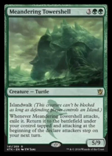 MTG - Meandering Towershell - Khans of Tarkir - NM, English Magic FLAT RATE SHIP - Image 1 of 1