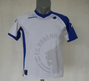 FC Copenhagen 2010 2011 Home Jersey Kappa White Shirt Size Boys L Football Kit - Picture 1 of 7