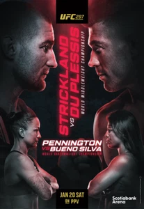 UFC 297: Strickland vs du Plessis - Fight Poster - Bild 1 von 1