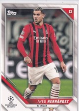 2021-22 Topps UEFA Champions League #32 Theo Hernandez AC Milan