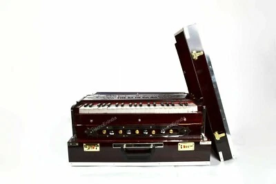 Armonio plegable portátil Indian Cultura Professional 9 tapones 9 tapones con Foto 1 de 4