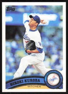 2011 Topps #367 Hiroki Kuroda Los Angeles Dodgers - Picture 1 of 2