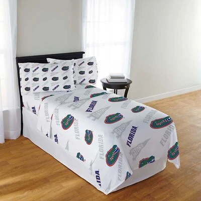 NCAA Officially Licenced Florida Gators Sheet Set - Image 1 of 4