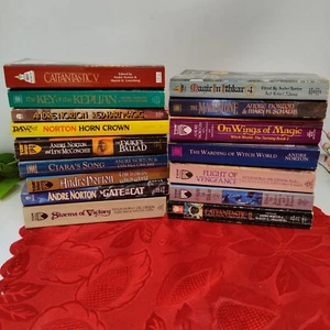 Andre Norton Lot 16 Witch World, Magic In Ithkar, Catfantastic Series PB - Picture 1 of 13