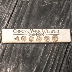 Bookmark - Choose your Weapon - Imagen 1 de 2