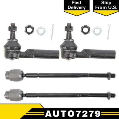 Extremo interior exterior de la barra de amarre para Chevrolet Monte Carlo 07 2006 2005 2004 2003 2002 Foto 1 de 4